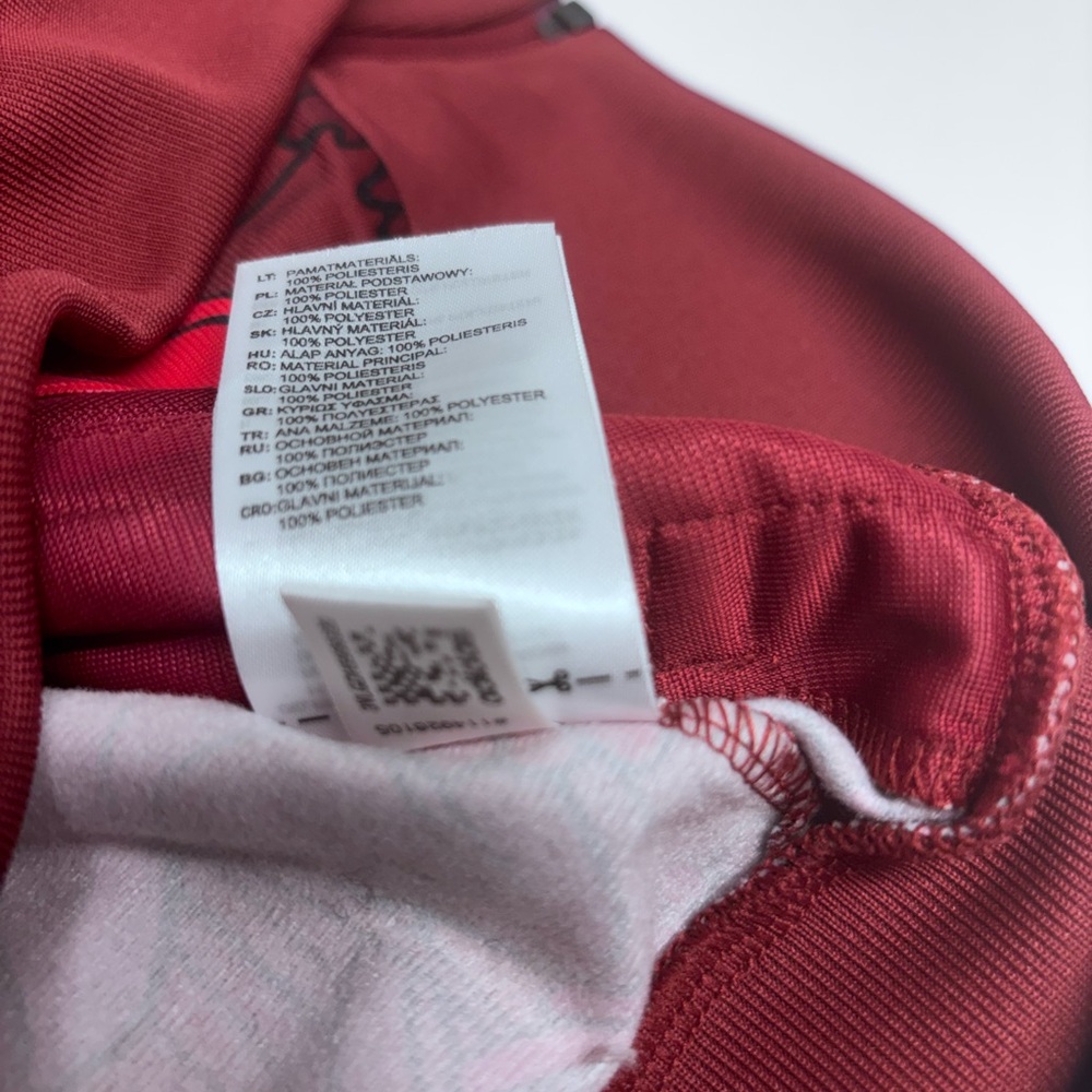 Adi Rare Firebird Tracktop Flower Red size Medium - Picture 9 of 12